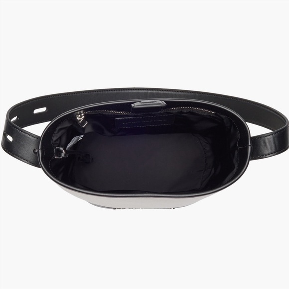 NWT Marc Jacobs cream and black canvas drifter bucket bag - Picture 5 of 7